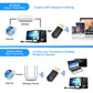 Rocketek 600Mbps USB WiFi Dongle Adapter, Dual Band USB Wireless Network lan Card for PC Desktop Laptop Tablet 802.11a/g/n/ac