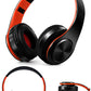 Wireless Bluetooth Headphones Foldable Stereo Headset Music Earphone with Microphone Support TF Card FM Radio AUX