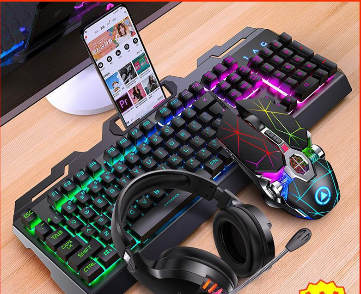 Keyboard Mouse Gaming Head Set