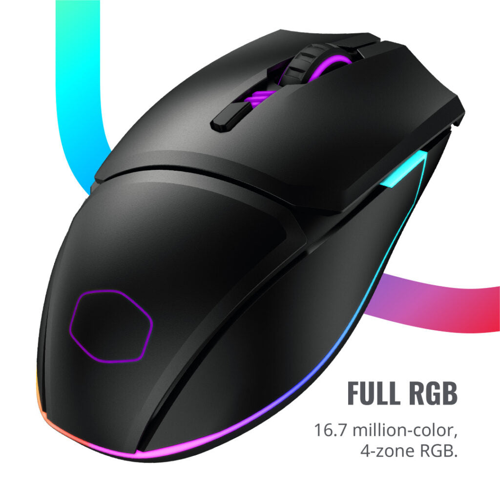 MasterMouse MM831 Wireless RGB Gaming Mouse