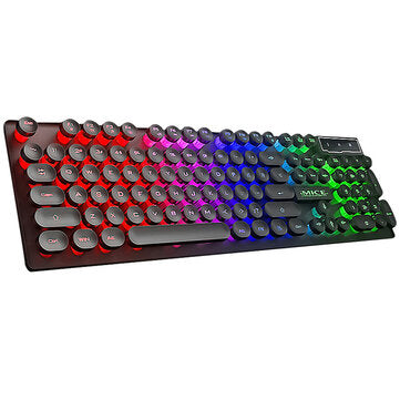 RGB Membrane Luminous Gaming Keyboard