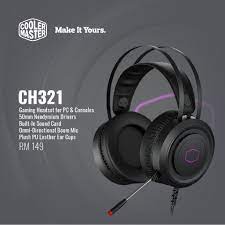 CH321 USB RGB Gaming Headphones