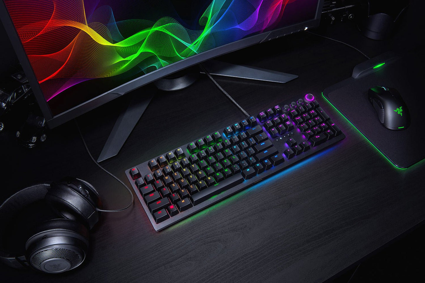 Razer Huntsman Elite – Opto-Mechanical Gaming Keyboard – US Layout