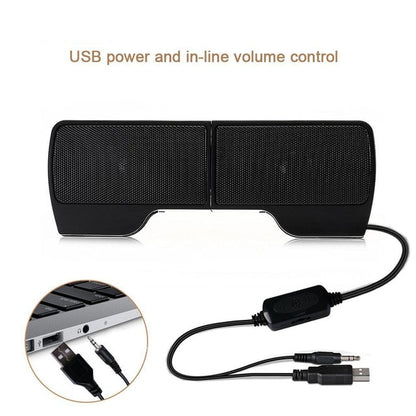 Mini Portable USB Stereo Speakers
