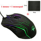 Silent Click Wired Gaming Mouse
