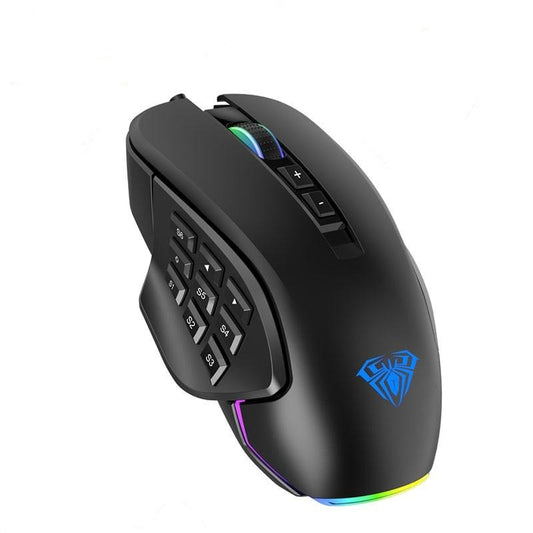 RGB Gaming Mouse 10000 DPI Side Buttons