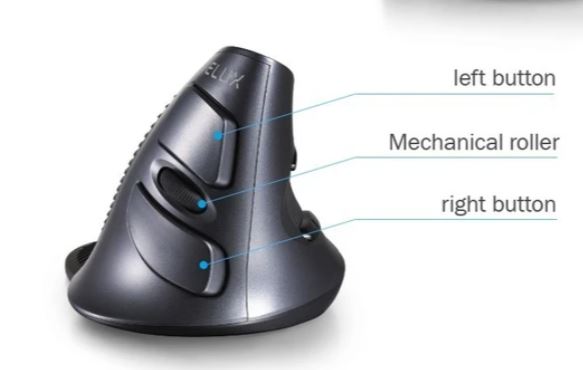 Ergonomic Vertical Wireless Mouse